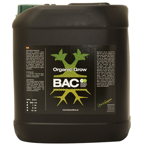 Organic Grow 5 L BAC