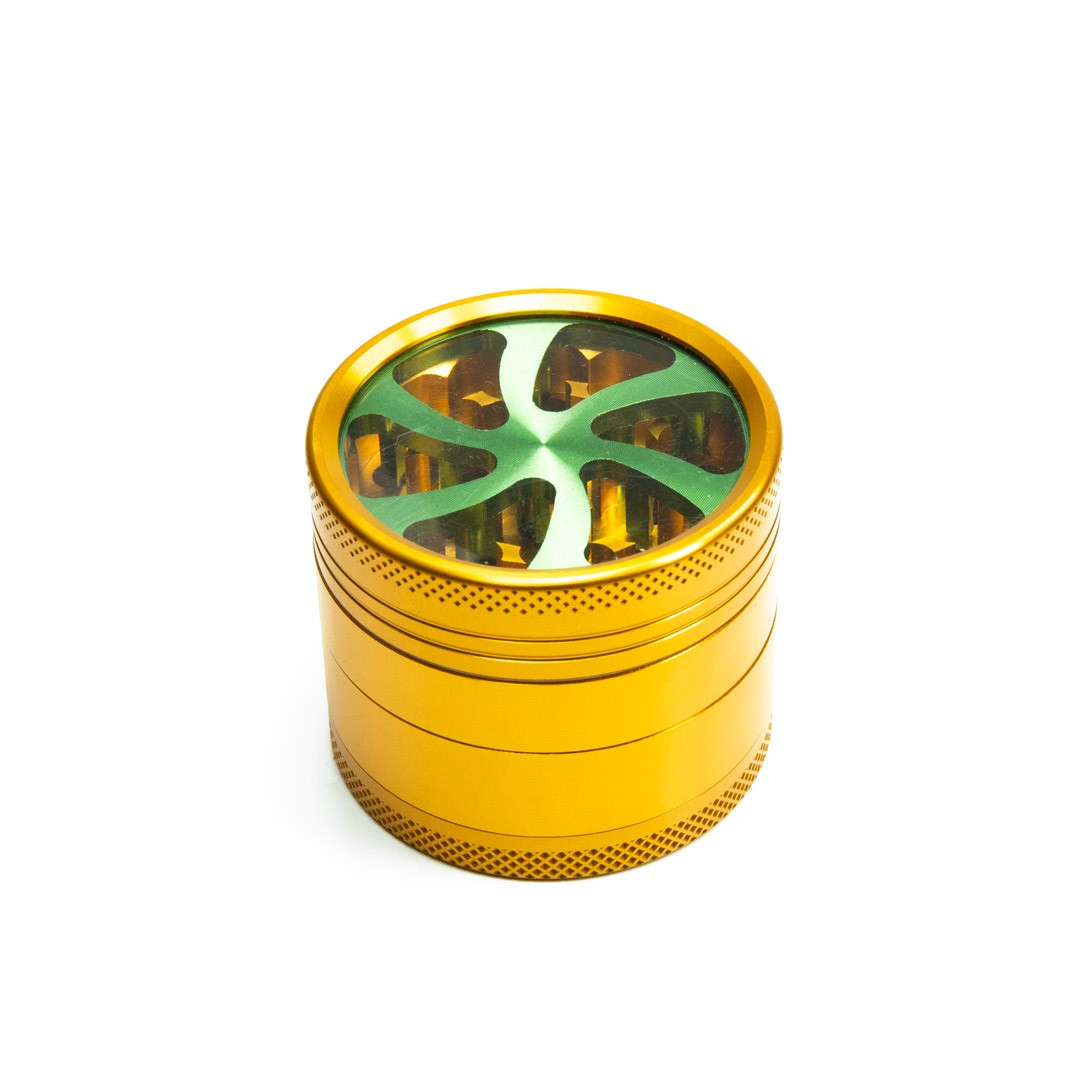 Grinder Wheel 50mm 4 partes Dorado